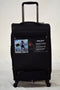 $260 New DELSEY Chatillon 21" Spinner Wheel Expandable Carry-On Luggage Black