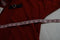 JM Collection Women's Cowl Neck Long Sleeve Buckled Red Knit Tunic Sweater Top S