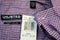 Unlisted by Kenneth Cole Men Long-Sl Purple Slim-Fit Check Dress Shirt 15-151/2 - evorr.com