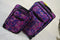 $200 TAG Travel Springfield III Print 2 Piece Luggage Set Suitcase Purple Floral