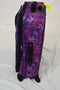 $200 TAG Travel Springfield III Print 2 Piece Luggage Set Suitcase Purple Floral
