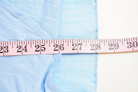 New All @ Once Women's Open-Front Long Sleeves Blue Draped Cardigan Shrug Top S - evorr.com