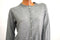 New Karen Scott Womens Long Sleeve Gray Ribbed Button-Down Cardigan Shrug Top XL