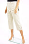 NEW NYDJ Women's Beige Ariel Stretch 5-Pockets Ankle-Zip Cropped Jeans Plus 14W
