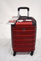 $240 Tag Matrix 20'' Hard Case Red Carry On Spinner Travel Suitcase Luggage