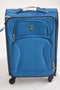 $280 Atlantic Blue Carry on 21'' Travel Expandable Suitcase Luggage
