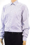 Michael Kors Men Long-Sleeve Purple Check Regular-Fit Office Dress Shirt L 161/2 - evorr.com