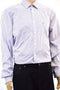 Michael Kors Men Long-Sleeve Purple Check Regular-Fit Office Dress Shirt L 161/2 - evorr.com