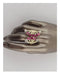 Adjustable rhinestone fan ring - evorr.com