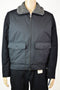 $228 New Nautica Mens Black Removable Fleece-Collar Zip-Up Bomber Jacket Coat XL