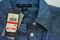 New Tommy Hilfiger Women's Cotton Blue Dotted Chambray Button Down Shirt Top XS - evorr.com