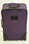 $340 Travel Select Segovia 22'' Carry On Luggage Suitcase Purple Spinner