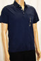 New Tommy Hilfiger Men's Short Sleeve Blue Custom Fit Hudson Jersey Polo Shirt M - evorr.com