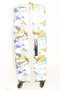 $340 TAG Pop Art 28'' Hard Luggage Upright  Spinner Suitcase White Floral