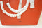 $295 NEW COACH Women's Market Leather Medium Tote Shoulder Bag Antique Orange