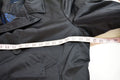 $228 New Nautica Men Black Notch Collar Double Breastd Stealth Peacoat Jacket XL - evorr.com
