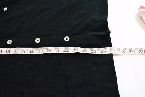 New Style&Co Women's 3/4 Sleeves Black Button Front Hooded Cardigan Shrug Top S - evorr.com