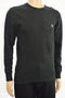Polo Ralph Lauren Mens Long Sleeve Crew Neck Cotton Black Thermal Sleepwear S