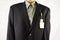 New Michael Kors Mens 100% Wool Black 2-Button Down Striped Blazer Jacket 48