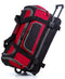 $140 NEW Travel Select Control 28" Rolling Wheels Duffel Travel Bag Large Red - evorr.com