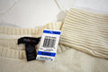 New Style&Co Women's Dolman Sleeve Ivory Ribbed Cable Knit Poncho Sweater Top XL - evorr.com