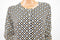 Charter Club Womens Beige Diamond-Print Button-Down Cardigan Sweater Top Plus 3X