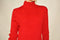 Style&Co Women's Turtle Neck Red Buttoned-Cuff Ribbed Knit Tunic Sweater Top XL - evorr.com