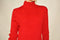 Style&Co Women's Turtle Neck Red Buttoned-Cuff Ribbed Knit Tunic Sweater Top XL - evorr.com