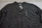 Charter Club Women's V-Neck Buckled Long Sleeve Black Marled Knit Sweater Top L