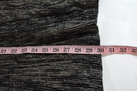 Style&Co. Women 3/4-Sleeves Black Button Down Ribbed Knit Cardigan Shrug Top S - evorr.com