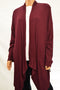 INC Concepts Women's Long-Sleeves Red Open-Front Long Cardigan Shrug Top Plus 3X