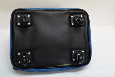 $160 Biaggi Zipsak 27'' Microfold Spinner Suitcase Luggage Winter Blue