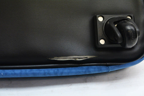 $160 Biaggi Zipsak 27'' Microfold Spinner Suitcase Luggage Winter Blue