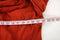 New JM Collection Women Open-Front Stretch Red Draped Suede Cardigan Shrug Top L