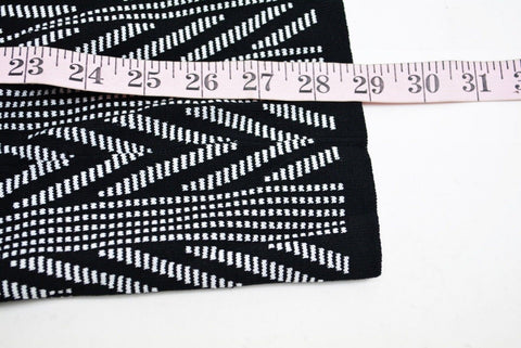 $139 Calvin Klein Women Black Open Front Jacquard Flyaway Cardigan Shrug Plus 2X - evorr.com