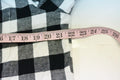 John Ashford Men Long-Sleeve Black/Ivory Check Button-Down Flannel Dress Shirt M - evorr.com