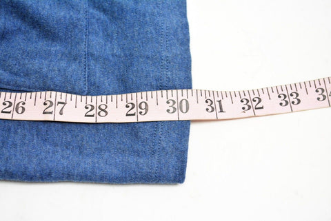 New Karen Scott Women's Cotton Blue Open Front Tab-Sleeve Cardigan Shrug Plus 2X