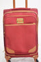 $460 Jessica Simpson Red Kinsey 2 Piece Travel Suitcase Luggage Set Carry on