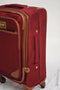 $460 Jessica Simpson Red Kinsey 2 Piece Travel Suitcase Luggage Set Carry on