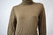 New JM Collection Womens Turtle Neck Brown Buttoned-Cuff Cozy Knit Sweater Top L - evorr.com
