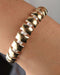 Caterpillar Style Metallic Adjustable Bracelet - evorr.com
