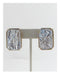 Faux stone rectangle earrings - evorr.com