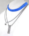 Layered Cutout Lace Band and Rolo Chain Choker Necklace - evorr.com