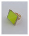 Square neon adjustable ring - evorr.com