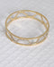 Rhinestone Embellished Hollow Bracelet - evorr.com