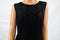 $149 Calvin Klein Women's Black Flocked Scuba-Knit Fit & Flare Dress Plus 16W - evorr.com