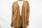 Charter Club Women Brown Open Front Pockets Buttoned-Cuff Knit Cardigan Shrug XL