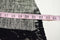 New BCX Women's Scoop Neck Elbow Sleeves Stretch Gray Black-Lace Blouse Top 2XS - evorr.com