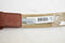 $49 NEW Men's Perry Ellis Webbed Braided Casual Beige Belt Size 34 - evorr.com