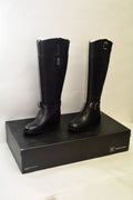 $99 NEW Inc Concept Fedee Wide Calf Women Leather Fashion High Knee Boots 5.5 US